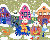 Christmas by Natalia Povalyaeva