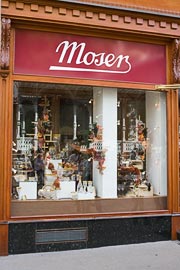 Il Negozio Moser a Karlovy Vary
