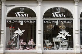 Il Negozio Porcellane Thun a Karlovy Vary