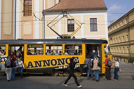 un tram ad Olomouc