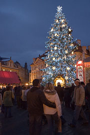 Christmas on Prague's Old Town Square