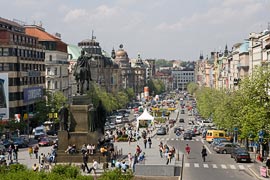 Wenzelsplatz, Prag