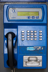 Telephone Card Pay Phone